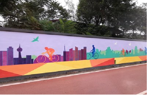 镇宁墙体彩绘-围墙