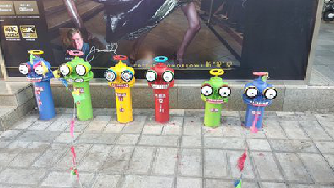 镇宁商业区彩绘