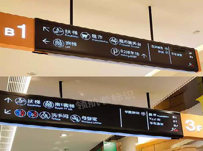 镇宁如何通过商场标识牌引导客流分布?