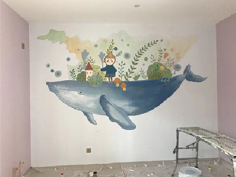 镇宁手绘墙的特点及优势。